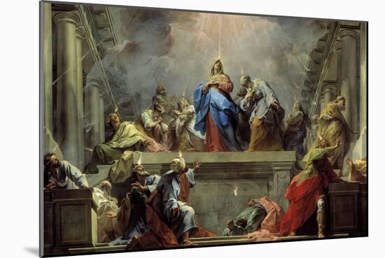 Pentecost-Jean Restout-Mounted Giclee Print