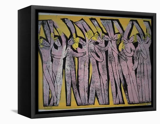 Pentecost-Leslie Xuereb-Framed Premier Image Canvas