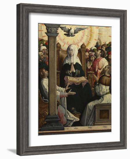 Pentecost-Juan de Flandes-Framed Giclee Print