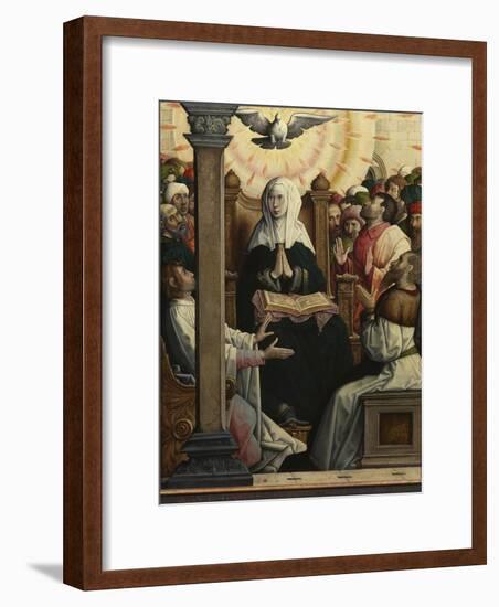 Pentecost-Juan de Flandes-Framed Giclee Print