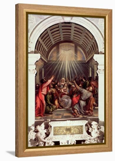 Pentecost-Titian (Tiziano Vecelli)-Framed Premier Image Canvas