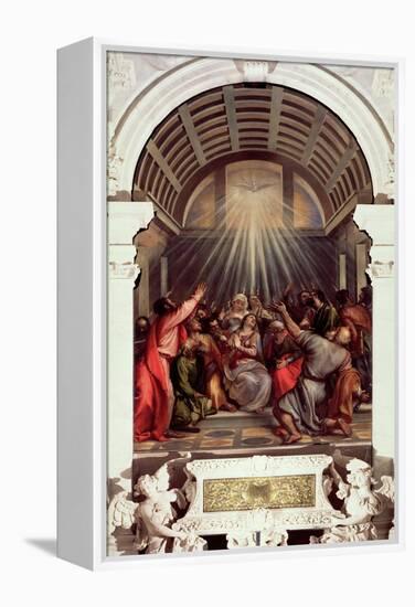 Pentecost-Titian (Tiziano Vecelli)-Framed Premier Image Canvas