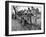 Pentecostal Zealot Harrison Mayes Standing with Religious Signs Made and Posted-Carl Mydans-Framed Photographic Print