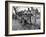 Pentecostal Zealot Harrison Mayes Standing with Religious Signs Made and Posted-Carl Mydans-Framed Photographic Print