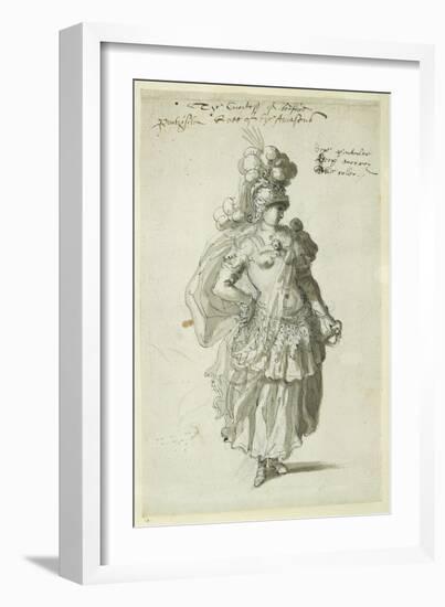 Penthesilea, C.1609-Inigo Jones-Framed Giclee Print