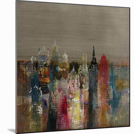 Penthouse View II-Douglas-Mounted Art Print