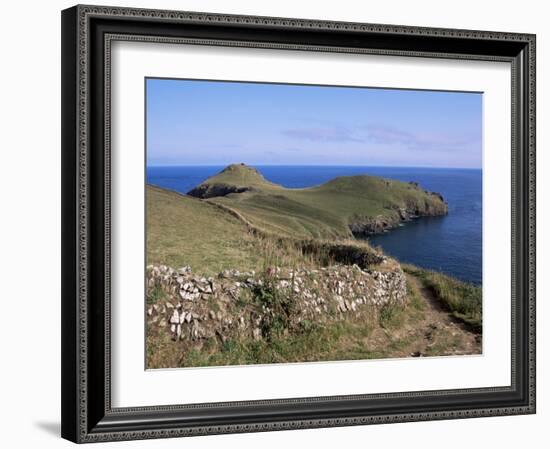 Pentire Point, Cornwall, England, United Kingdom-J Lightfoot-Framed Photographic Print