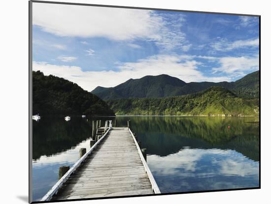 Penzance Bay, Tennyson Inlet, Marlborough Sounds, Marlborough, South Island, New Zealand, Pacific-Jochen Schlenker-Mounted Photographic Print