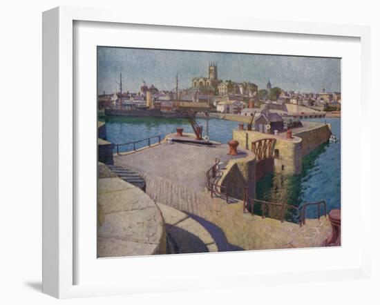 'Penzance', c20th century-Ernest Procter-Framed Giclee Print