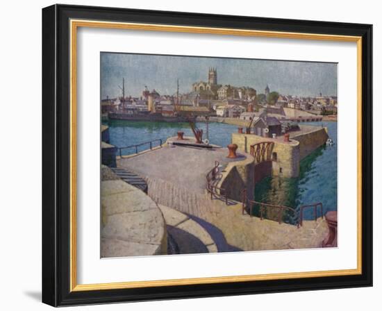 'Penzance', c20th century-Ernest Procter-Framed Giclee Print