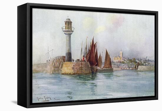 Penzance, Cornwall 1908-Maurice Randall-Framed Stretched Canvas