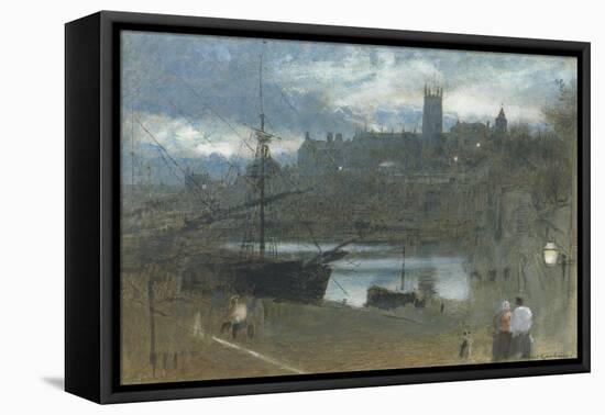 Penzance-Albert Goodwin-Framed Premier Image Canvas