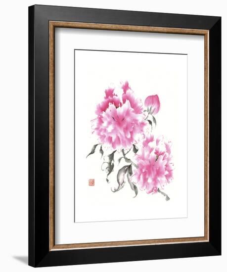 Peonie Blossoms I-Nan Rae-Framed Art Print