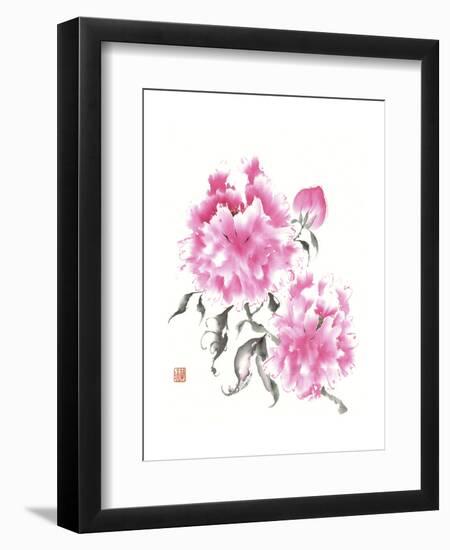 Peonie Blossoms I-Nan Rae-Framed Art Print