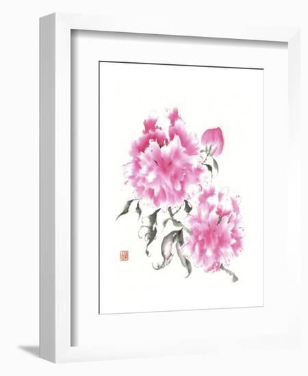 Peonie Blossoms I-Nan Rae-Framed Art Print