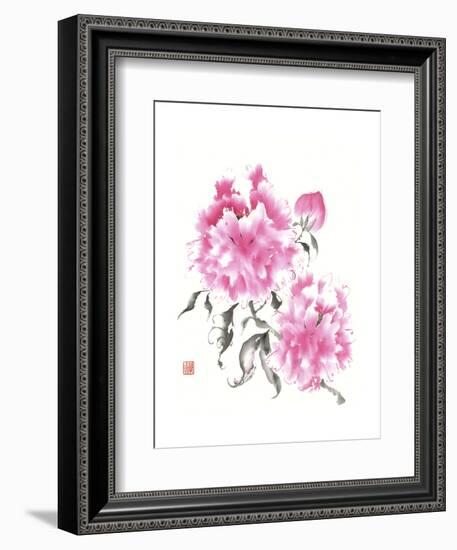 Peonie Blossoms I-Nan Rae-Framed Art Print