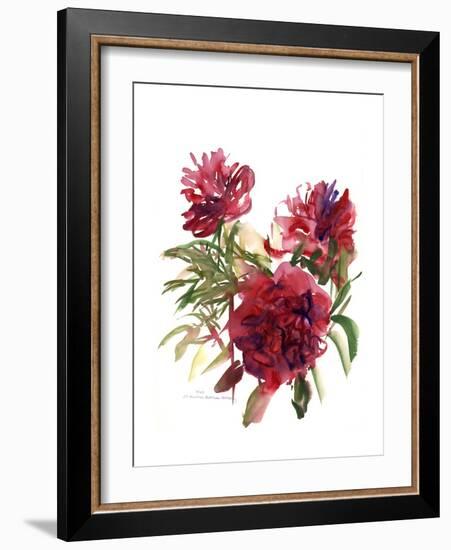 Peonies, 2002-Claudia Hutchins-Puechavy-Framed Giclee Print