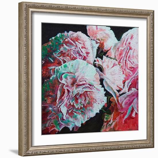 Peonies, 2010 (oil on canvas)-Helen White-Framed Giclee Print