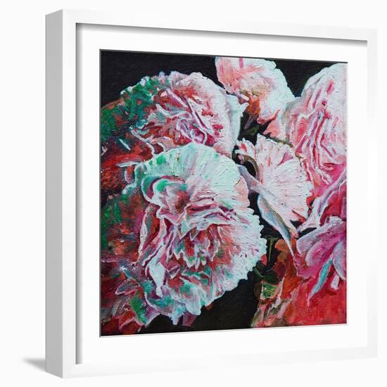 Peonies, 2010 (oil on canvas)-Helen White-Framed Giclee Print