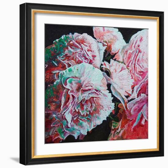 Peonies, 2010 (oil on canvas)-Helen White-Framed Giclee Print