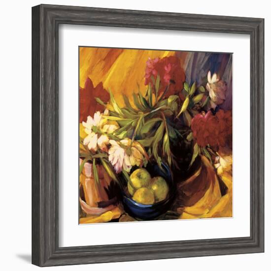 Peonies and Apples-Philip Craig-Framed Giclee Print