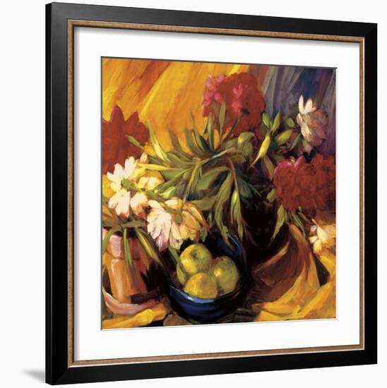 Peonies and Apples-Philip Craig-Framed Giclee Print