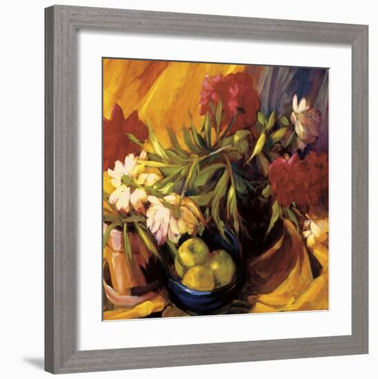 Peonies and Apples-Philip Craig-Framed Giclee Print