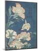 Peonies and Canary-Katsushika Hokusai-Mounted Art Print