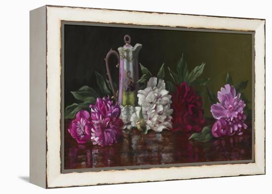 Peonies and Tea-Christopher Pierce-Framed Premier Image Canvas