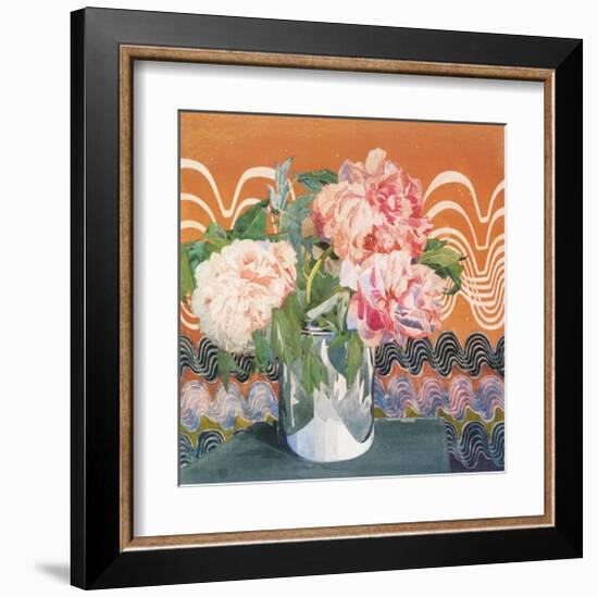 Peonies, c.1920-Charles Rennie Mackintosh-Framed Premium Giclee Print