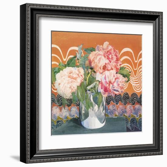 Peonies, c.1920-Charles Rennie Mackintosh-Framed Premium Giclee Print