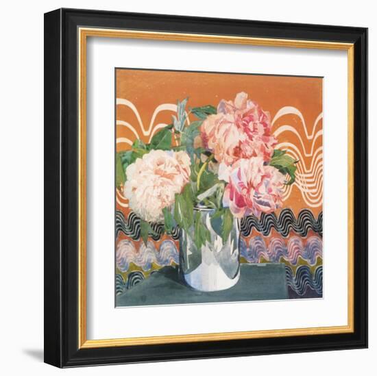 Peonies, c.1920-Charles Rennie Mackintosh-Framed Premium Giclee Print