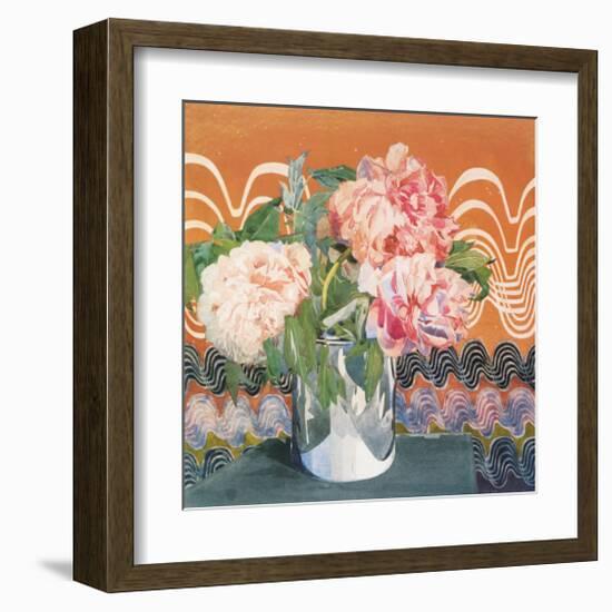 Peonies, c.1920-Charles Rennie Mackintosh-Framed Premium Giclee Print