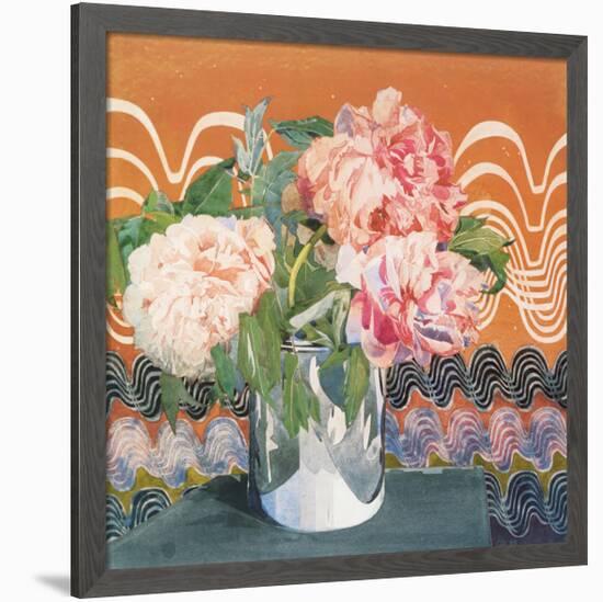 Peonies, c.1920-Charles Rennie Mackintosh-Framed Premium Giclee Print