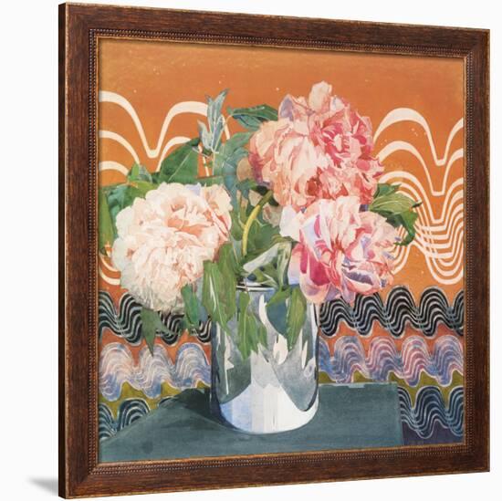 Peonies, c.1920-Charles Rennie Mackintosh-Framed Premium Giclee Print