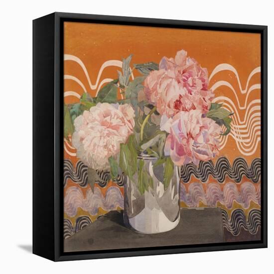 Peonies, c.1920-Charles Rennie Mackintosh-Framed Premier Image Canvas