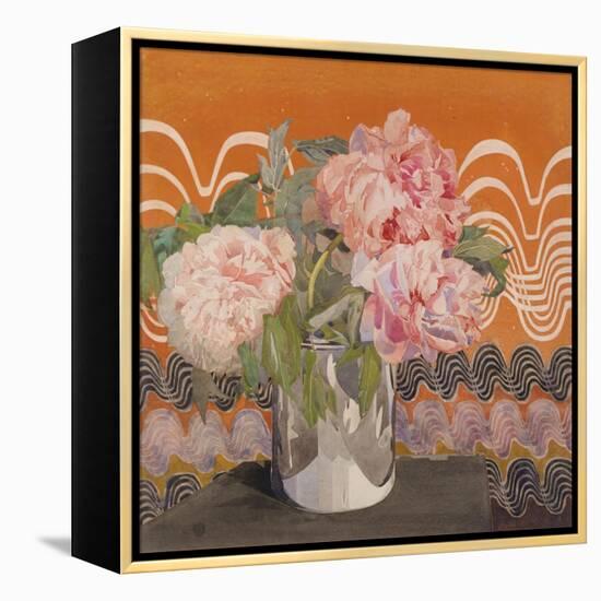 Peonies, c.1920-Charles Rennie Mackintosh-Framed Premier Image Canvas