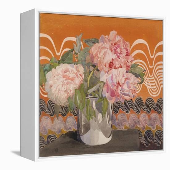 Peonies, c.1920-Charles Rennie Mackintosh-Framed Premier Image Canvas