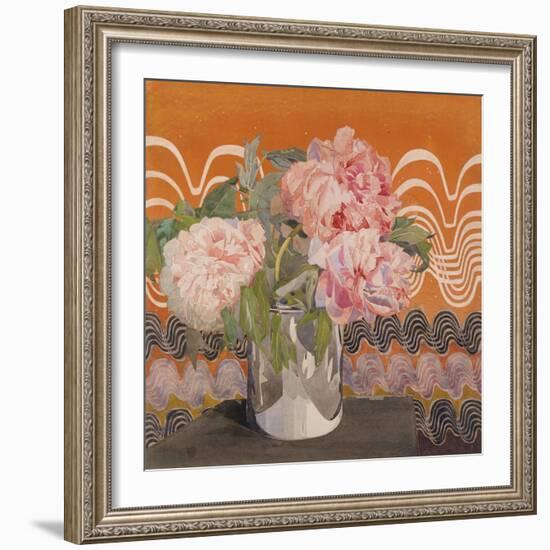 Peonies, c.1920-Charles Rennie Mackintosh-Framed Giclee Print