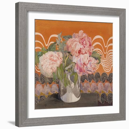 Peonies, c.1920-Charles Rennie Mackintosh-Framed Giclee Print