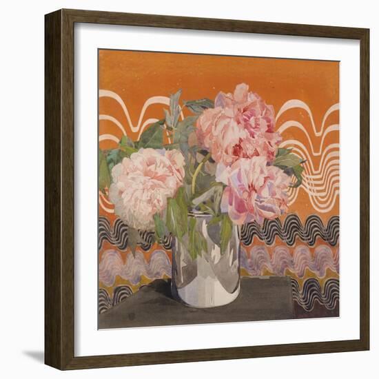 Peonies, c.1920-Charles Rennie Mackintosh-Framed Giclee Print