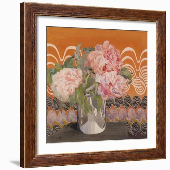 Peonies, c.1920-Charles Rennie Mackintosh-Framed Giclee Print