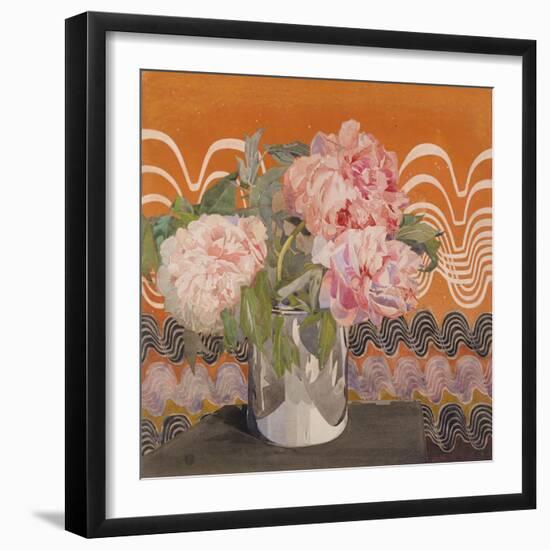 Peonies, c.1920-Charles Rennie Mackintosh-Framed Giclee Print