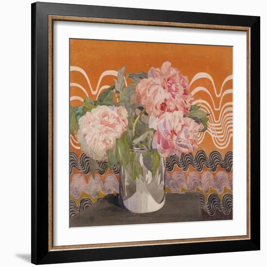 Peonies, c.1920-Charles Rennie Mackintosh-Framed Giclee Print