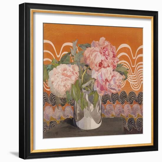 Peonies, c.1920-Charles Rennie Mackintosh-Framed Giclee Print