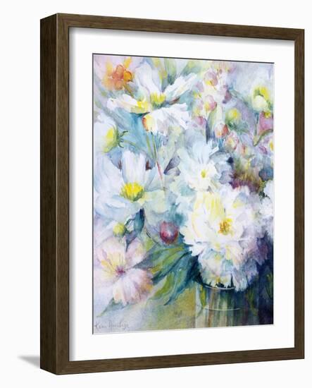 Peonies - Festive Maxima-Karen Armitage-Framed Giclee Print