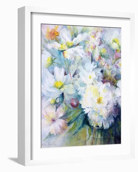 Peonies - Festive Maxima-Karen Armitage-Framed Giclee Print