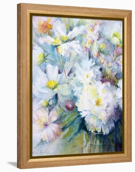 Peonies - Festive Maxima-Karen Armitage-Framed Premier Image Canvas