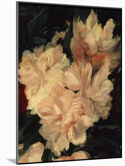 Peonies, from Vase De Pivoines Sur Piedouche, Vase with Peonies on a Pedestal, 1864, Detail-Edouard Manet-Mounted Giclee Print