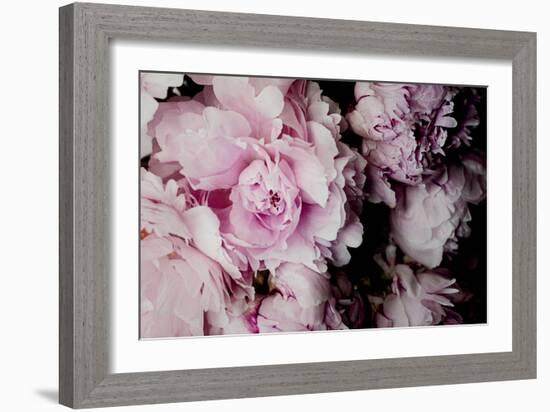 Peonies Galore I-Elizabeth Urquhart-Framed Photo